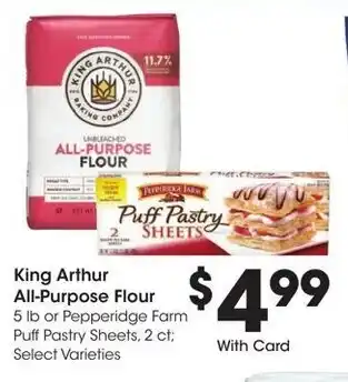 Kroger King Arthur All-Purpose Flour offer
