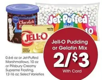 Kroger Jell-O Pudding or Gelatin Mix offer