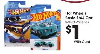 Kroger Hot Wheels Basic 1:64 Car offer