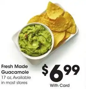Kroger Fresh Made Guacamole 17 oz offer