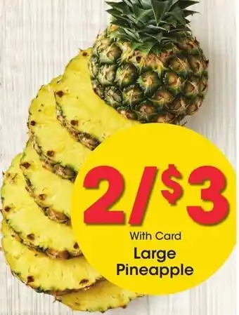 Kroger Large Pineapple offer