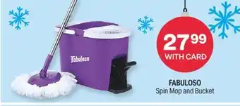 CVS Fabuloso spin mop and bucket offer