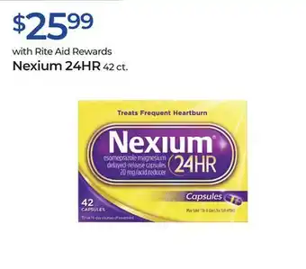 Rite Aid Nexium 24hr offer