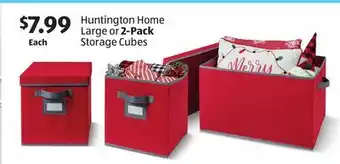 Aldi Huntington home large or 2-pack storage cubes offer