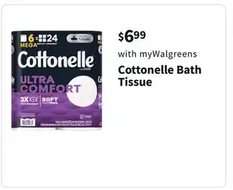 Walgreens Cottonelle bath tissue offer