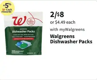 Walgreens Walgreens dishwasher packs offer