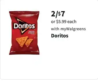 Walgreens Doritos offer