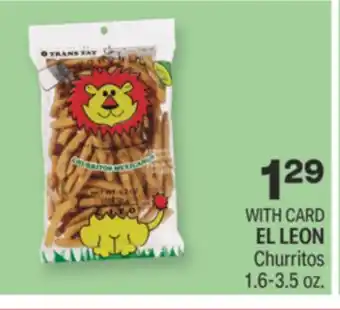CVS El leon churritos 1.6-3.5 oz offer
