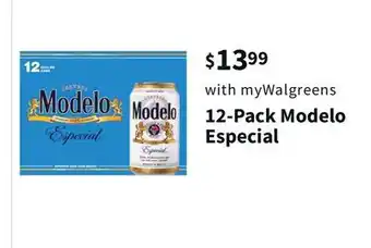 Walgreens 12-pack modelo especial offer