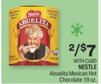 CVS Nestle abuelita mexican hot chocolate 19 oz offer