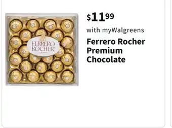 Walgreens Ferrero rocher premium chocolate offer