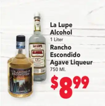 Vallarta Supermarkets La lupe alcohol offer