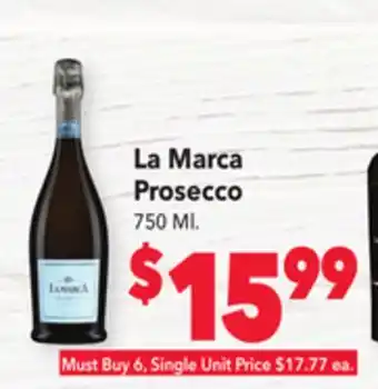 Vallarta Supermarkets La marca prosecco offer