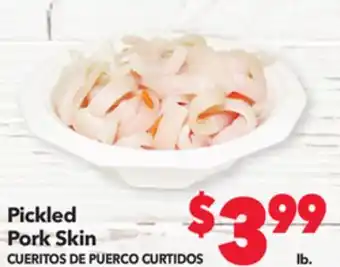 Vallarta Supermarkets Pickled pork skin/cueritos de puerco curtidos offer