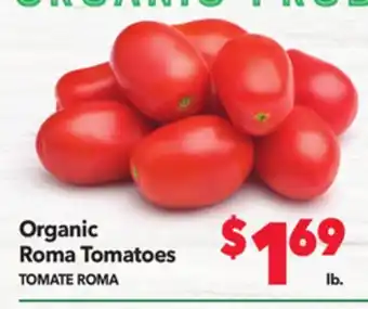 Vallarta Supermarkets Organic roma tomatoes/tomate roma offer