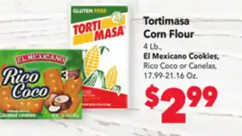Vallarta Supermarkets Tortimasa corn flour offer
