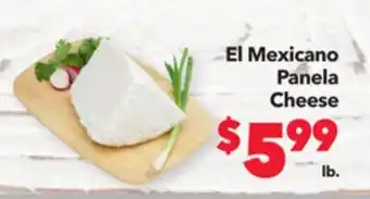 Vallarta Supermarkets El mexicano panela cheese offer