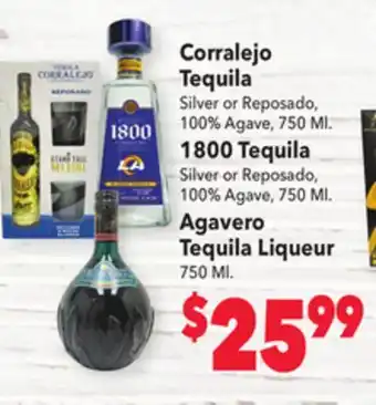 Vallarta Supermarkets Corralejo tequila offer