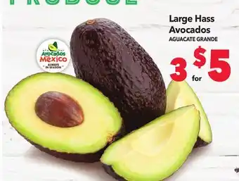 Vallarta Supermarkets Large hass avocados / aguacate grande offer