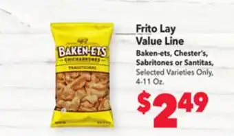 Vallarta Supermarkets Frito lay value line offer