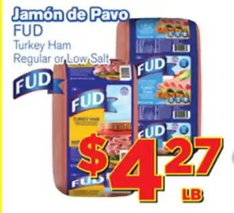 El Super Fresh Fud turkey ham offer