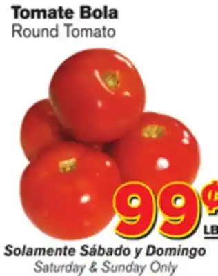El Super Fresh Round tomato offer