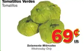 El Super Fresh Tomatillos verdes offer