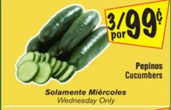 El Super Cucumbers offer