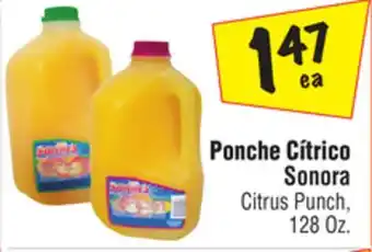 El Super Sonora citrus punch offer