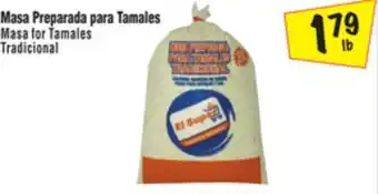 El Super Masa preparada para tamales masa for tamales tradicional offer
