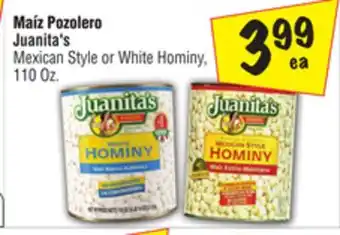 El Super Mexican style or white hominy offer