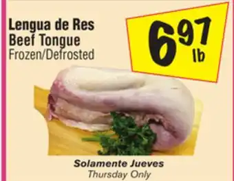 El Super Beef tongue offer