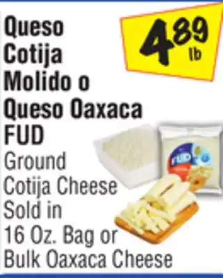 El Super Fud ground cotija cheese bulk oaxaca cheese offer