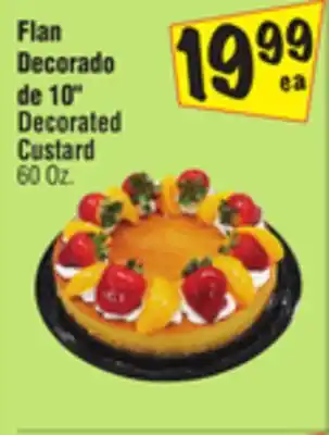 El Super Decorated custard offer