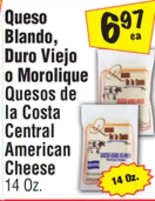 El Super Central american cheese offer