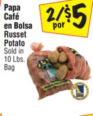 El Super Russet potato offer