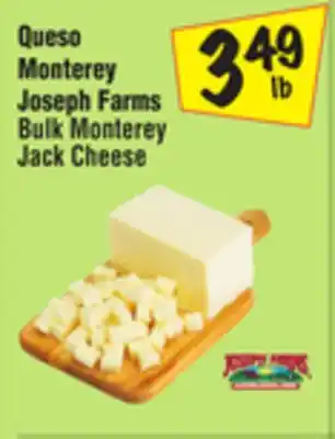 El Super Bulk monterey jack cheese offer