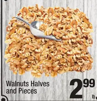 Super King Markets Walnuts halves and pieces offer