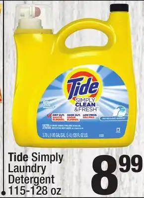 Super King Markets Tide simply laundry detergent offer