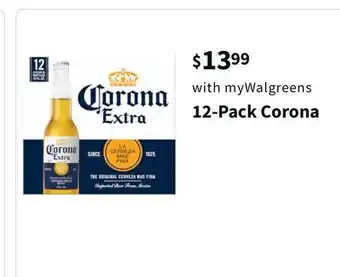 Walgreens 12-pack corona offer