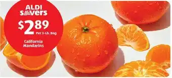 Aldi California mandarins offer