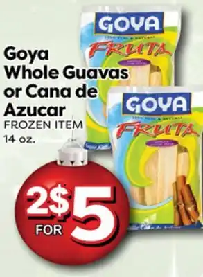 Superior Grocers Goya whole guavas or cana de azucar frozen item offer