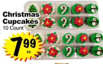 Superior Grocers Christmas cupcakes offer