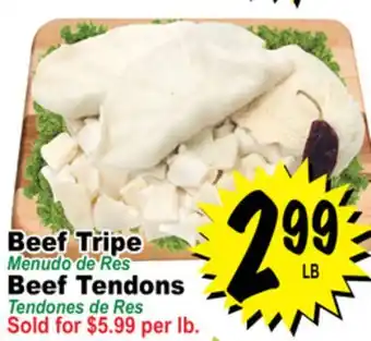 Superior Grocers Beef tripe offer