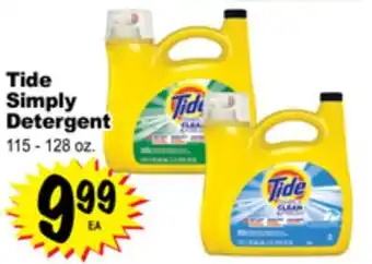 Superior Grocers Tide simply detergent offer