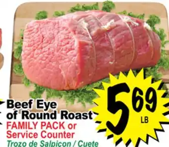 Superior Grocers Beef eye of round roast offer