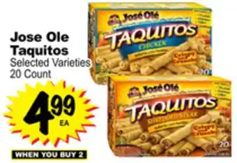 Superior Grocers Jose ole taquitos offer