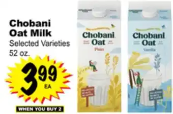 Superior Grocers Chobani oat milk offer