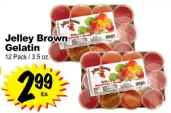 Superior Grocers Jelley brown gelatin offer
