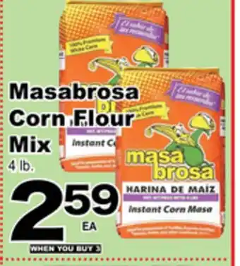Superior Grocers Masabrosa corn flour mix offer